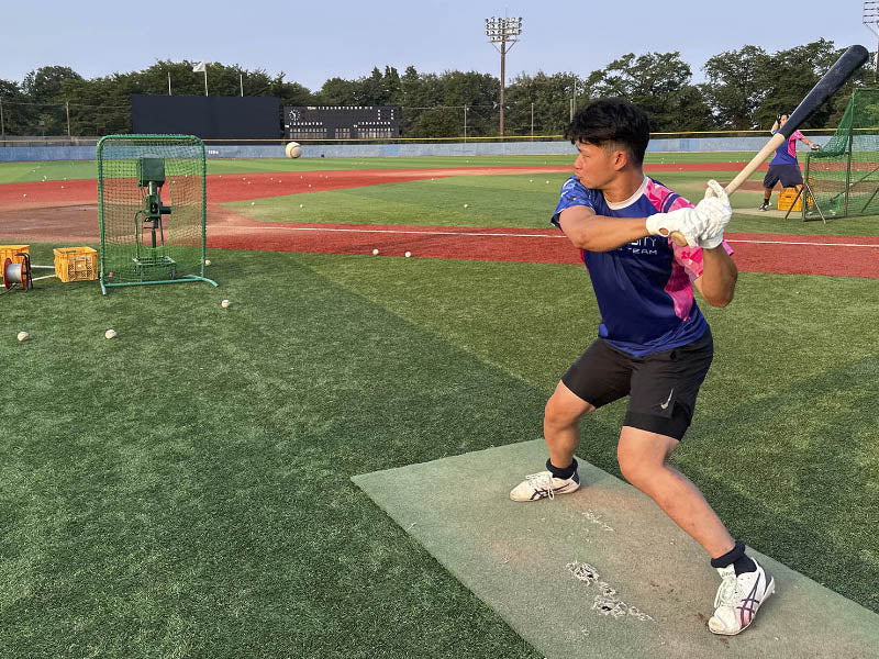 野球｜スローボールが打てる自動マシン – フィールドフォース