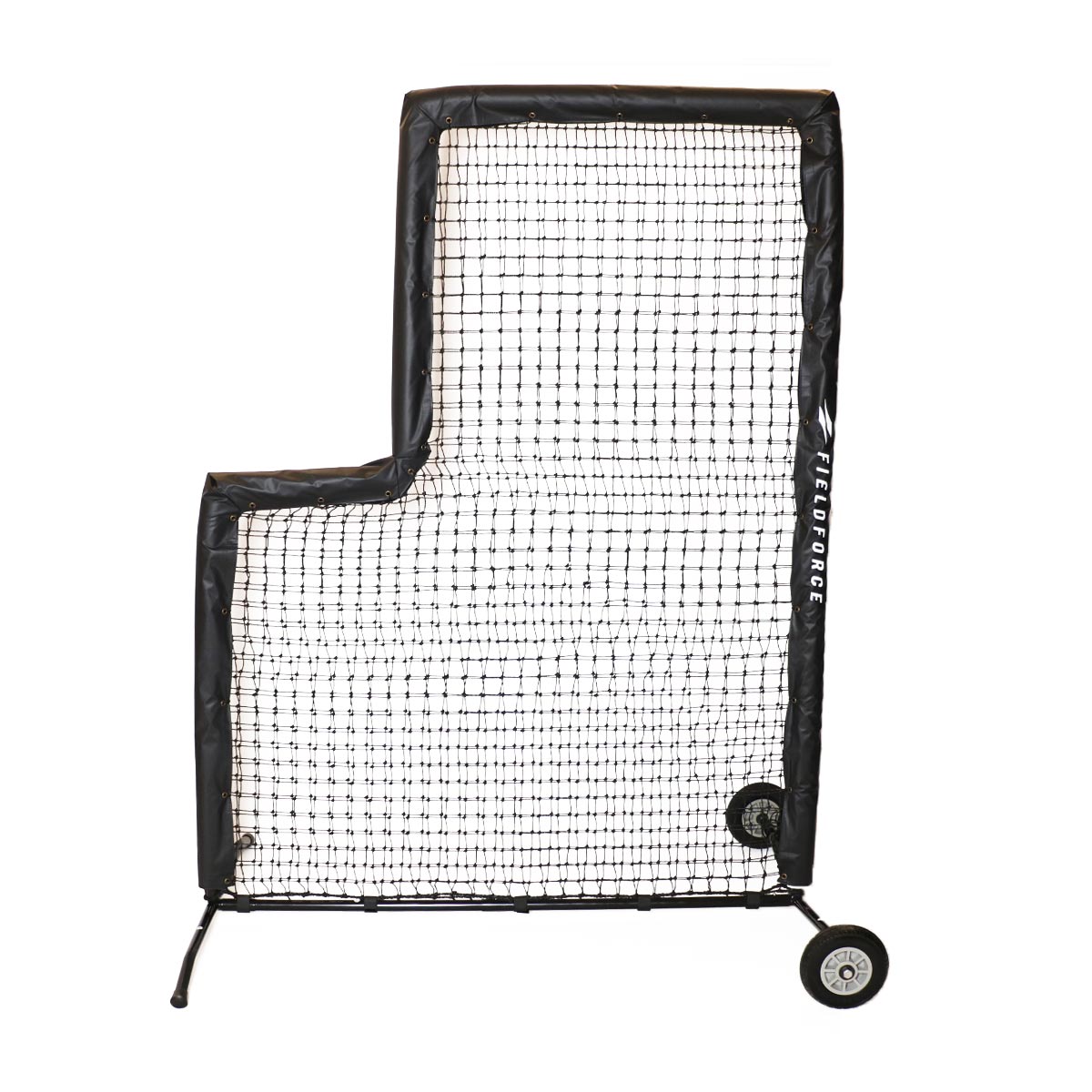 L字投手用ダブルネット-タイヤ付き|FBNP-2024WT