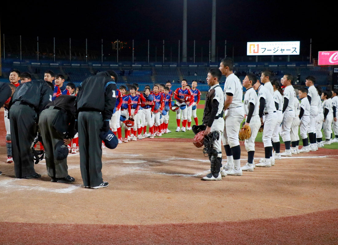 【ポップ杯全国ファイナル／好勝負選②準々決勝】初回に先制ソロ、最終回に同点ソロ、そして軍配は…。 - フィールドフォース