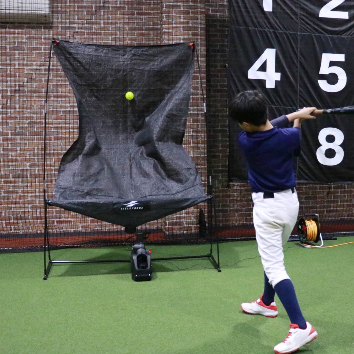 野球用⚾️トスバッティングマシーン&ネット 大人気！打撃も投球もできる野球用オートリターンネット – フィールド