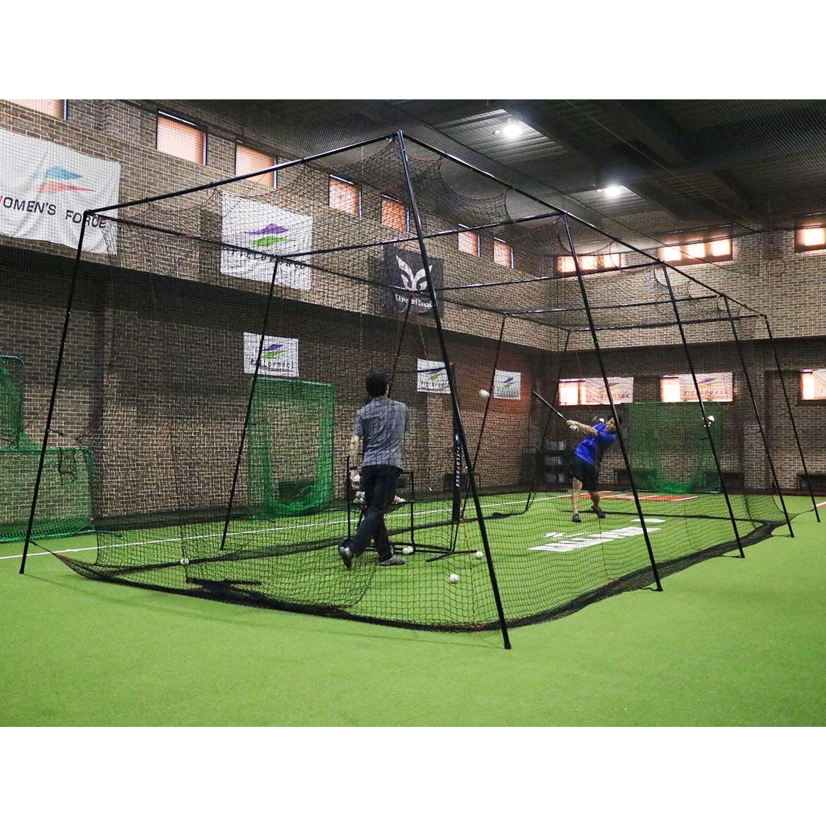 簡易版バッティングケージ9m｜FBN-933 – フィールドフォース