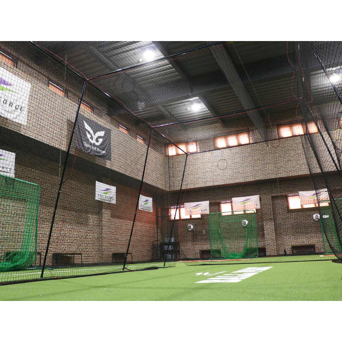 簡易版バッティングケージ9m｜FBN-933 – フィールドフォース