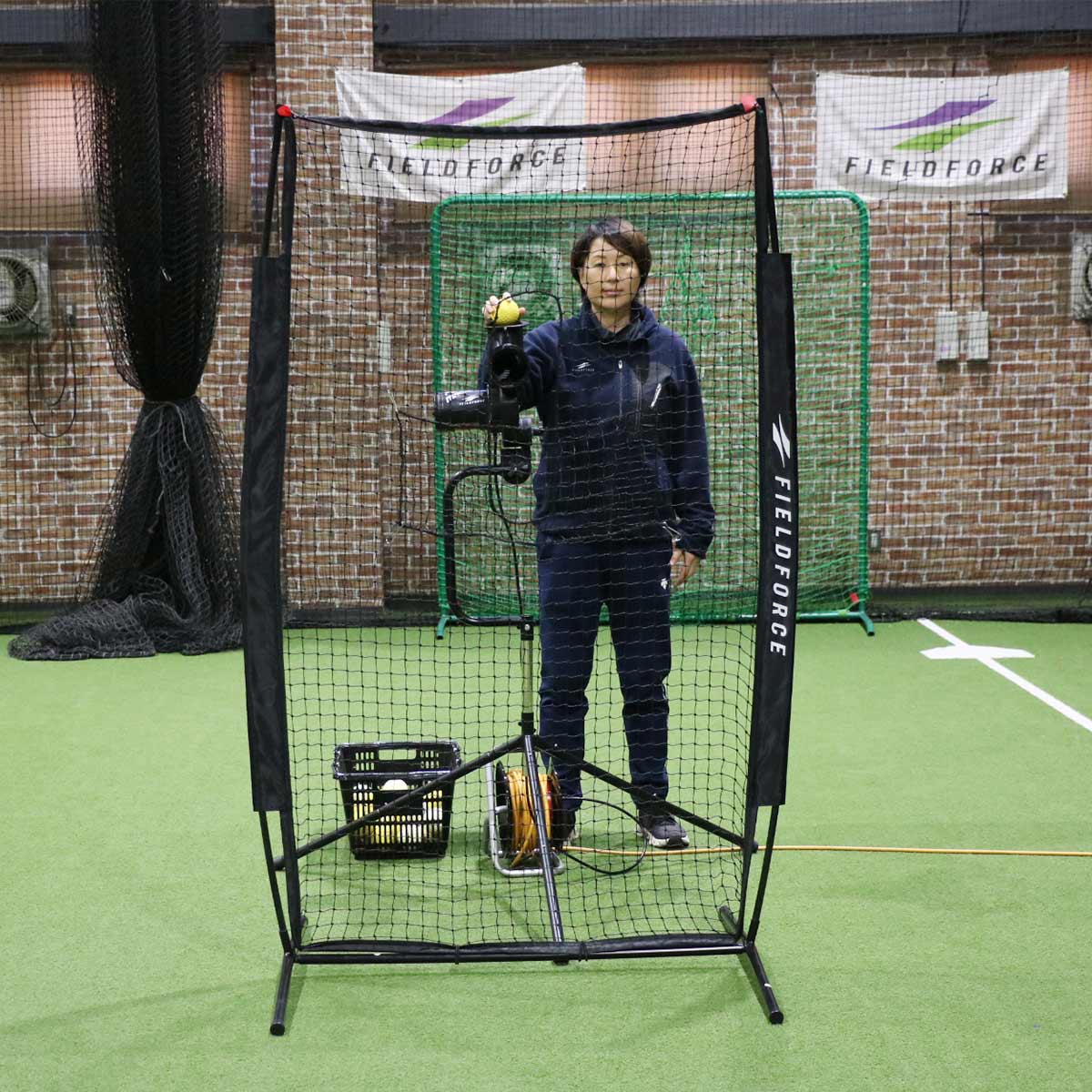 平面モバイル防球ネット(フォースマシン対応)｜FHMN-1910FM