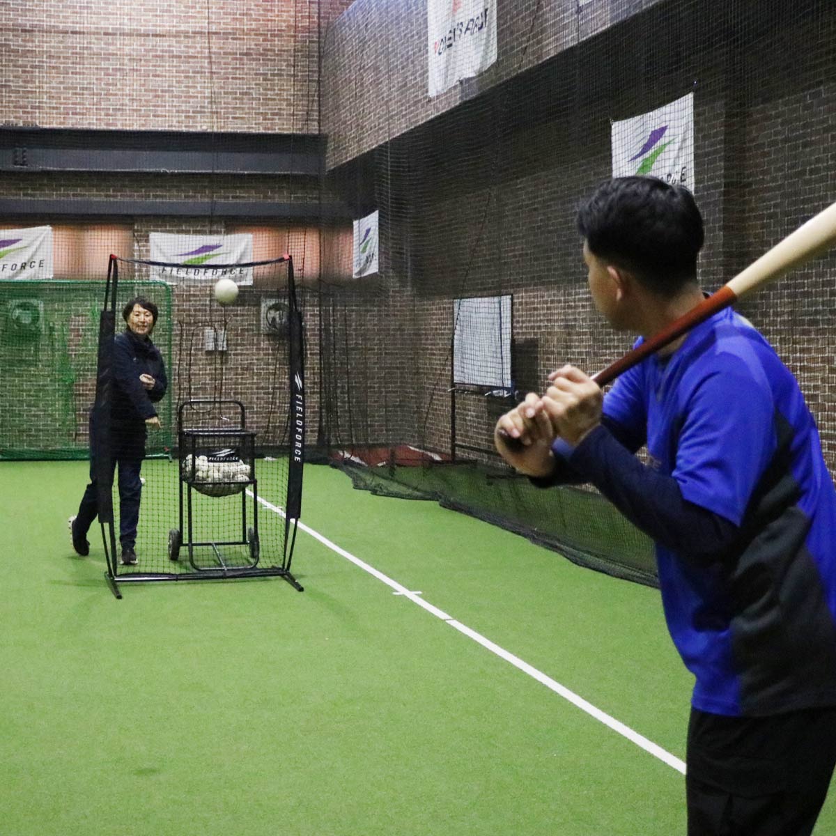 平面モバイル防球ネット(フォースマシン対応)｜FHMN-1910FM