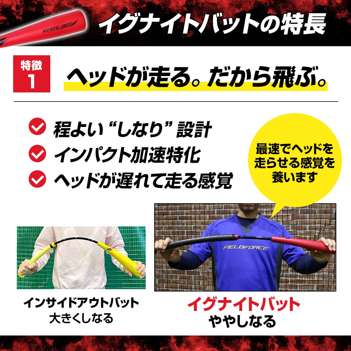 イグナイトバット｜FIGB-8340