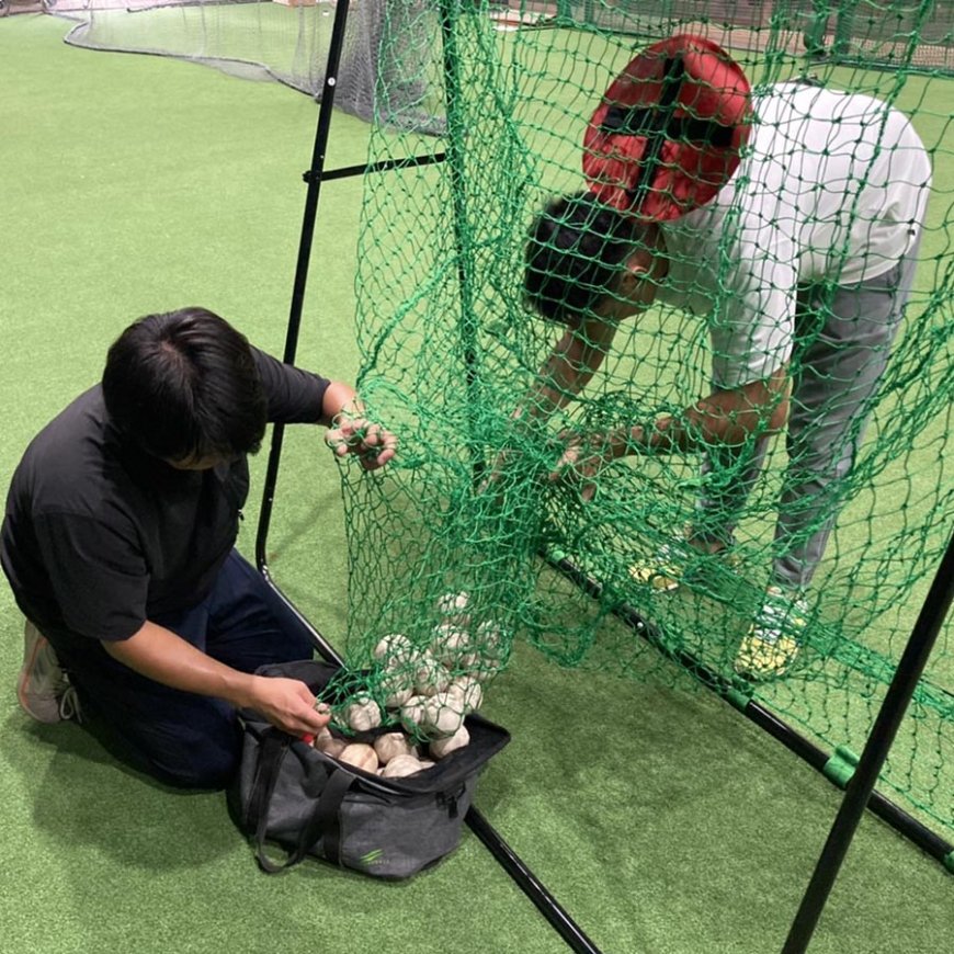 野球ネット(グリーン) 2m×1.6m - 野球練習用具